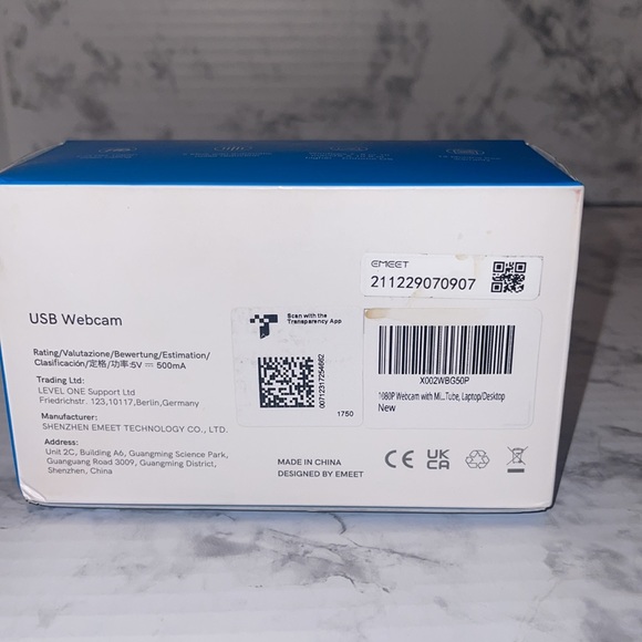 New- EMEET HD Webcam C960 with microphone 90 degree view - Picture 2 of 7